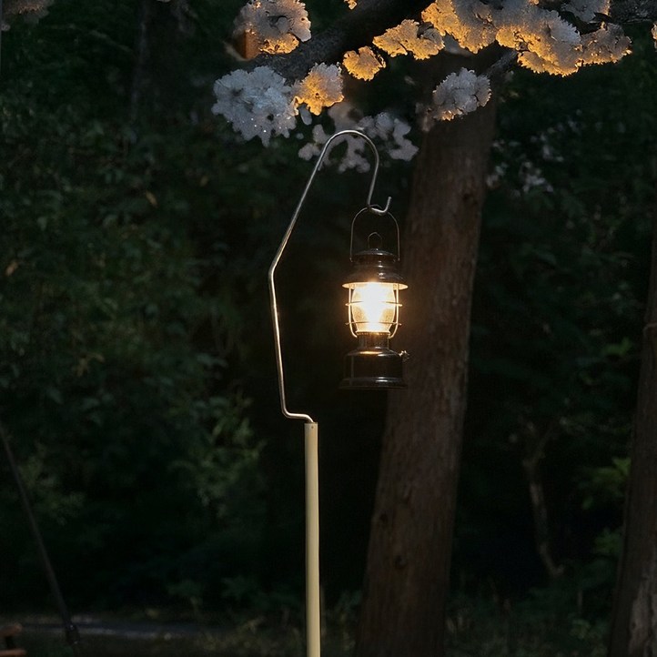 로티캠프 플랫모듈 경량 igt 캠핑 테이블 랜턴 걸이 스탠드