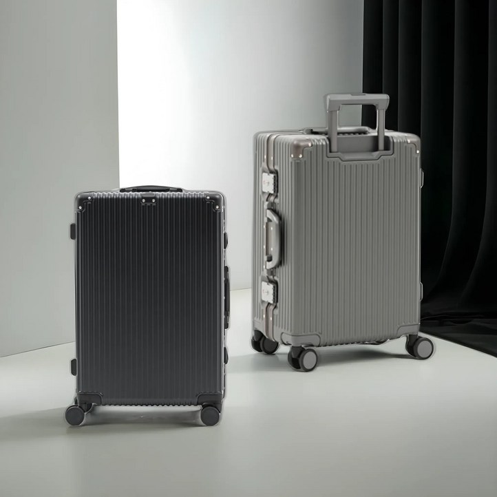 빌리브나인 폴리카보네이트 캐리어 연예인 홈쇼핑 여행용 캐리어 68cm24인치 엣지프레임