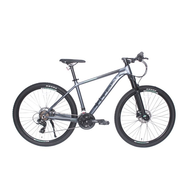 시마노 21단 유압식디스크 MTB 자전거 베리벨로 타이탄21D, 1개, 180cm, 그레이 17인치 미조립