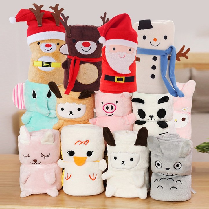 동물농장 담요 8종 귀여운 무릎담요 차박 캠핑 학생 겨울블랭킷 다용도 동물농장 담요 8종 귀여운 무릎담요 차박 캠핑 학생 겨울블랭킷 다용도