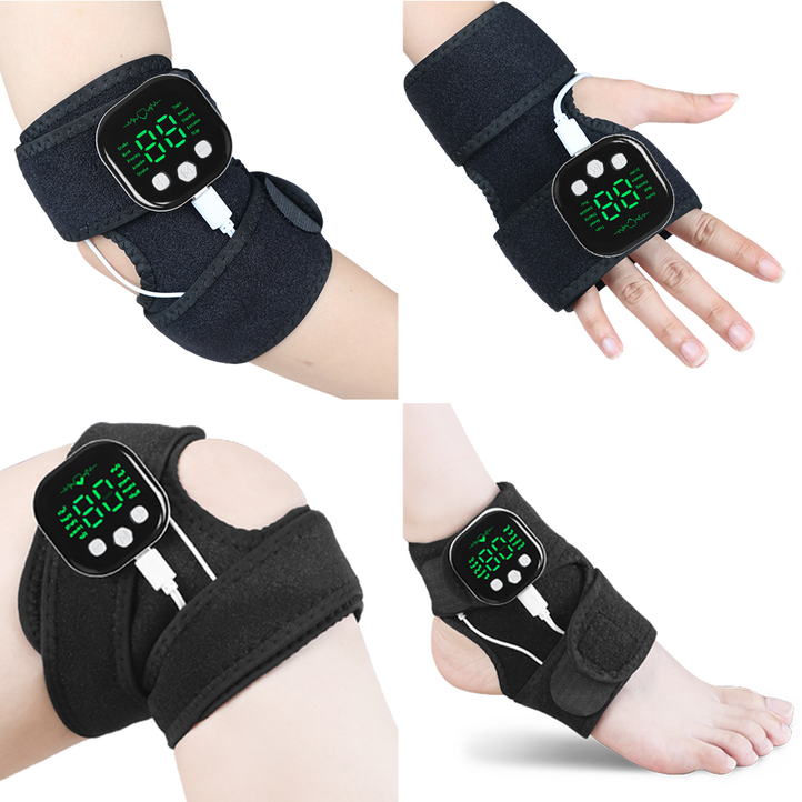 Gaayou EMS 저주파 무릎 마사지기 무선 안마기 발 팔 손 6in1 속근저주파기