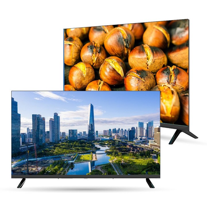 위드라이프 대기업패널정품 32인치~86인치TV 고화질 프리미엄티비, 기사님 방문 벽걸이 설치(상하좌우형), 32인치HD TV, 32HD, 스탠드형