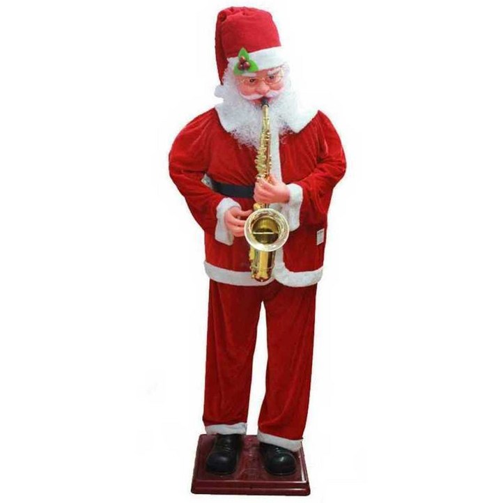 산타로봇 매장입구 할아버지 인형 움직이는 크리스마스