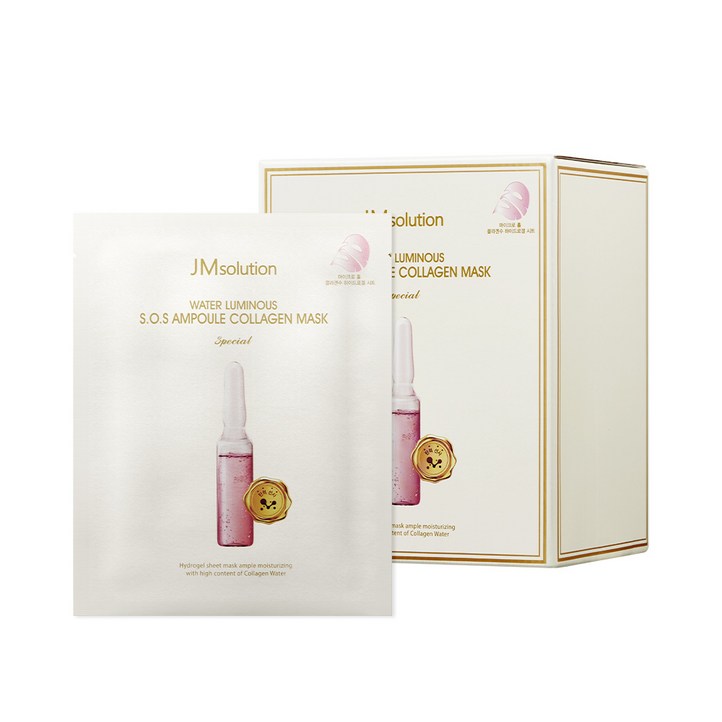 총 70매 제이엠솔루션 물광 에스오에스 앰플 콜라겐 마스크 스페셜, 35개입, 2세트
