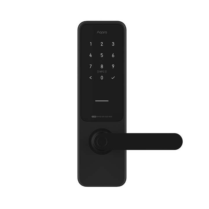 본사정품 아카라 스마트 도어락 L100 레버형 애플 홈킷, 삼성 스마트싱스, 구글 홈 지원, 고객직접설치, 도어락