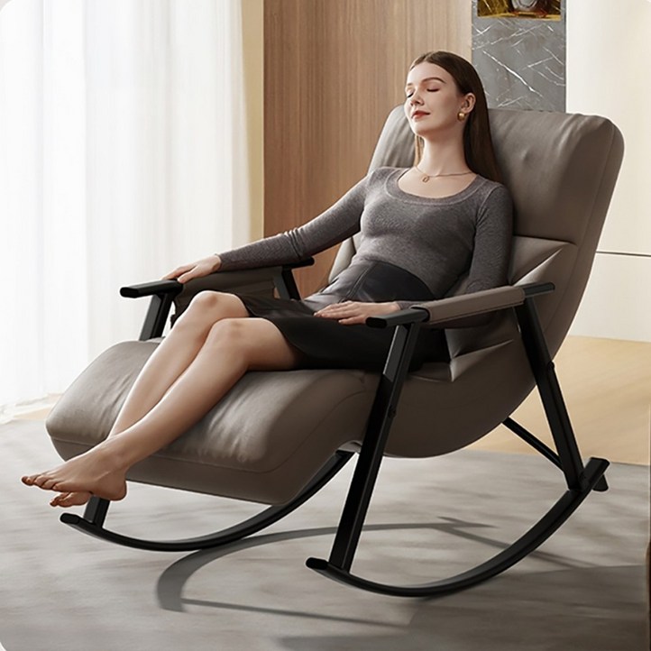 AUX 소형 미니 안마의자 전신 마사지 기계 흔들 리클라이너 의자