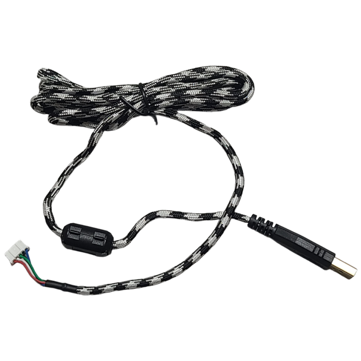 G102 GPRO유선 G502 G1 G302 G400 MX518 인옵 익스 파라코드 금도금 USB 케이블 선 교체용, 인옵 익스