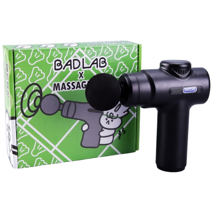배드랩 BADLAB 마사지 건 MASSAGEGUN 뭉친 근육 휴대용 안마기, 1개