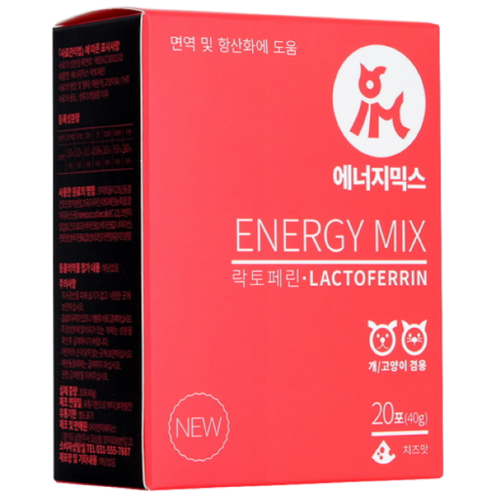 아이앤지메딕스 반려동물 에너지믹스 영양제, 2g, 면역항산화, 1개