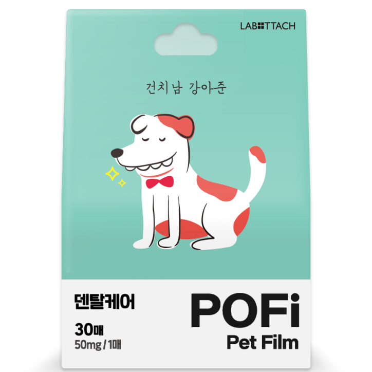 라보타치 댕댕이 입냄새 치석 제거 구강관리 포피펫 필름형 간식 30매 라보타치 댕댕이 입냄새 치석 제거 구강관리 포피펫 필름형 간식 30매