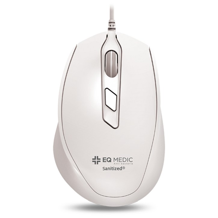 이큐메딕 항균 무소음 유선 마우스 SanitizeM3