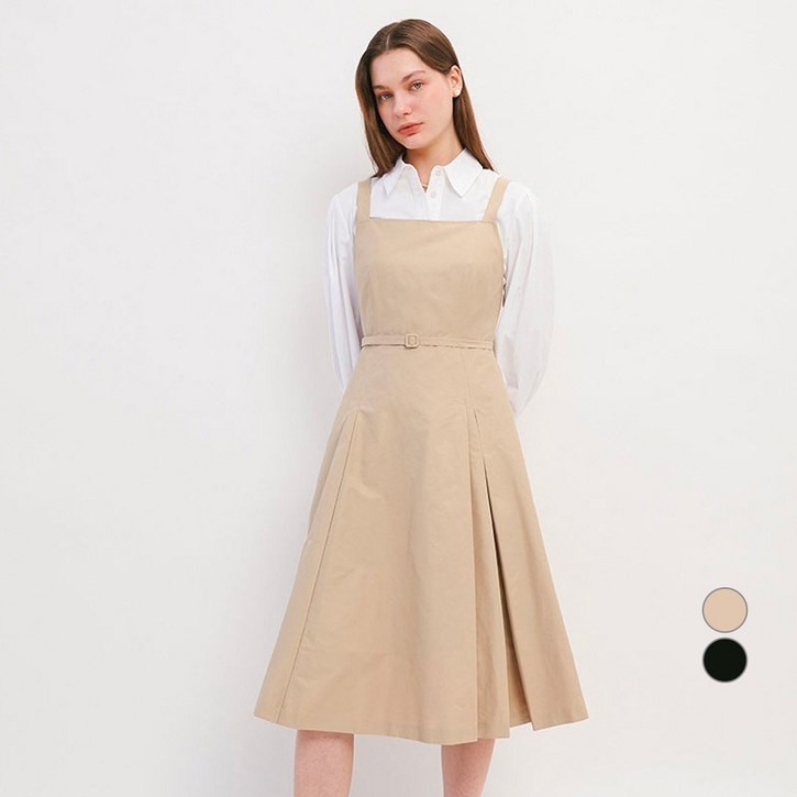 올리브데올리브 여성용 슬리브리스 원피스