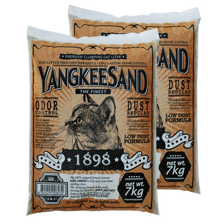 양키샌드 응고형 1898 오리지널 고양이 모래 3