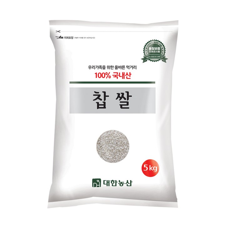 대한농산 찹쌀 잡곡, 5kg, 1개