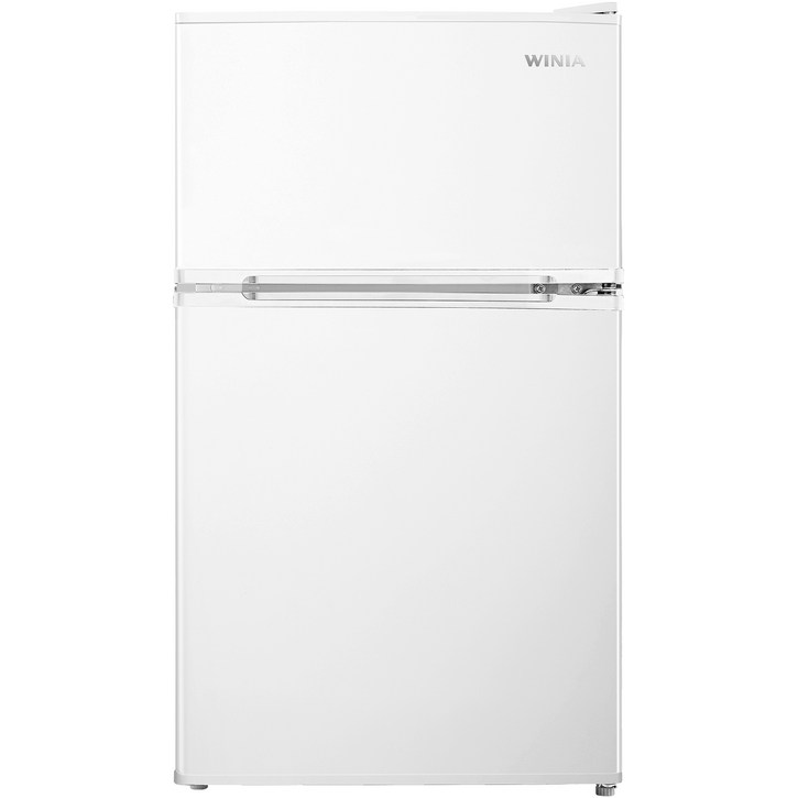 위니아 소형 냉장고 2도어 87L, 화이트, WRT087BW(A)