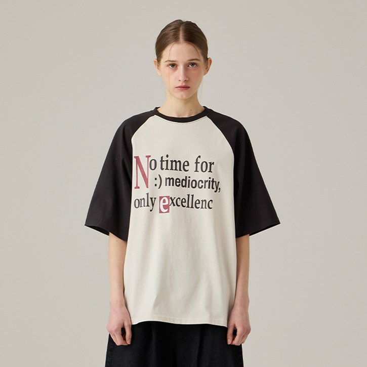 어반에이지 노타임 나그랑 오버 통기성 반팔 티셔츠