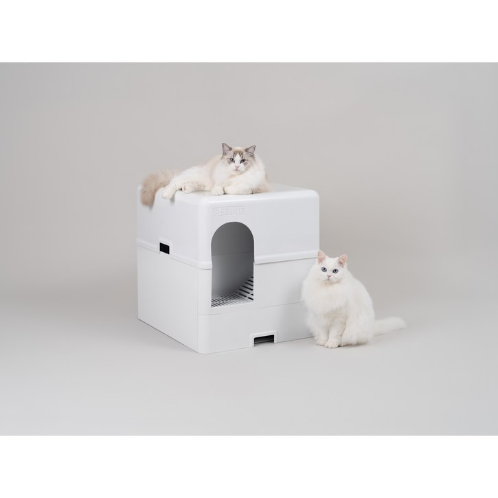 [99.9% 사막화방지] 펫트루 SAND-DEATH 고양이 화장실, 1개, 단일색상