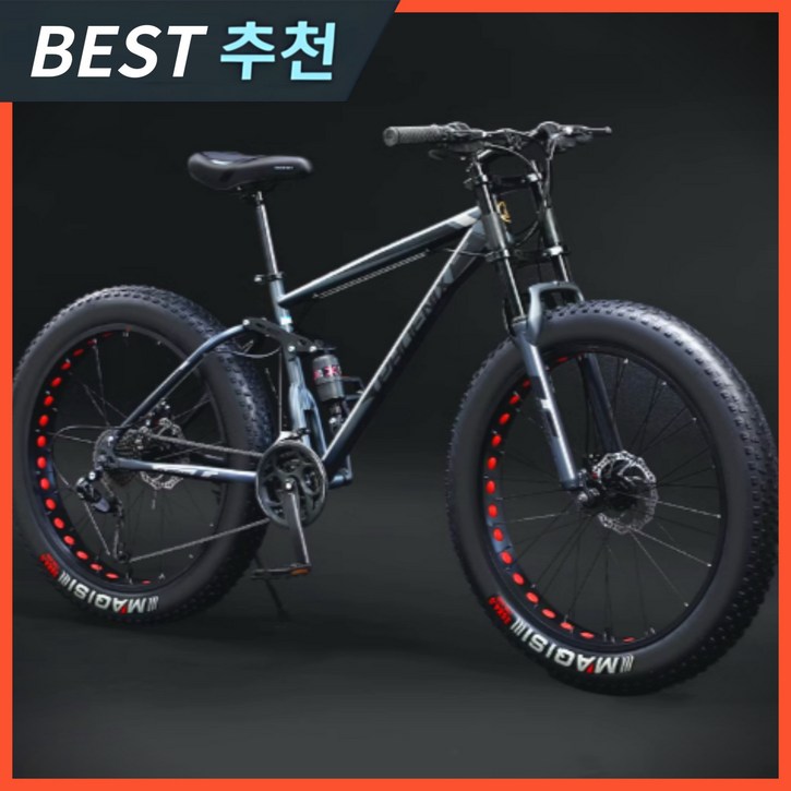 대진스포츠 튼튼한 펫바이크 팻바이크 자전거 광폭 타이어 바퀴큰 명품 배달용 출퇴근