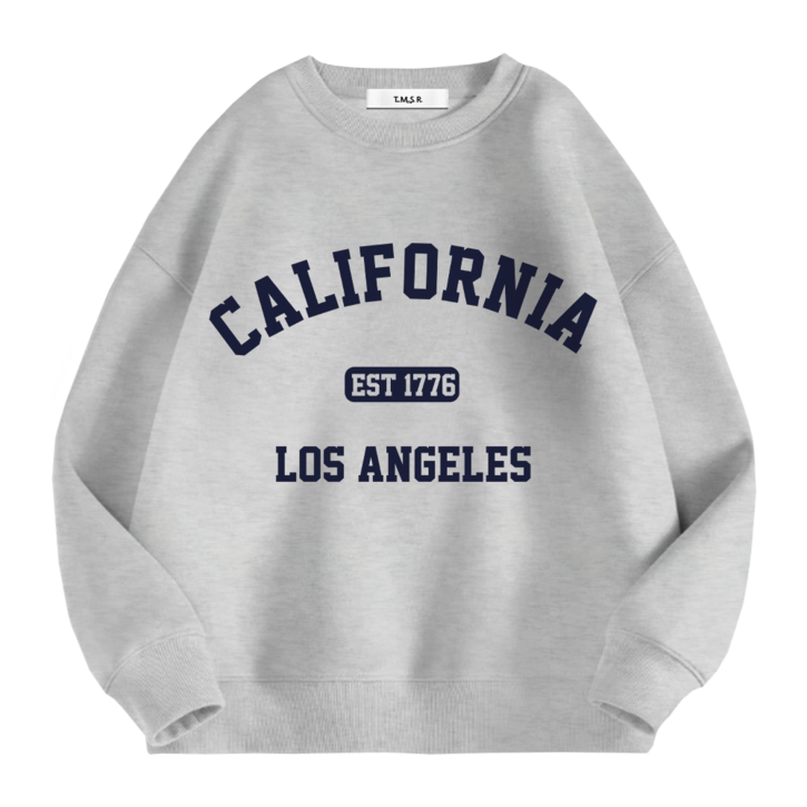 SICT 캘리포니아1776 소프트 특양면 맨투맨