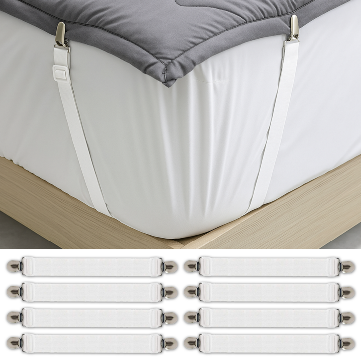 딜러버 침대시트 침대패드 고정밴드 고정집게