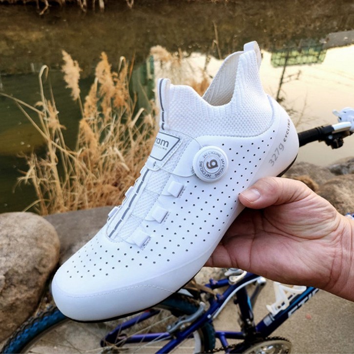 그렘 247 초경량 미드컷 평페달 슈즈 자전거 신발, 블랙, 275