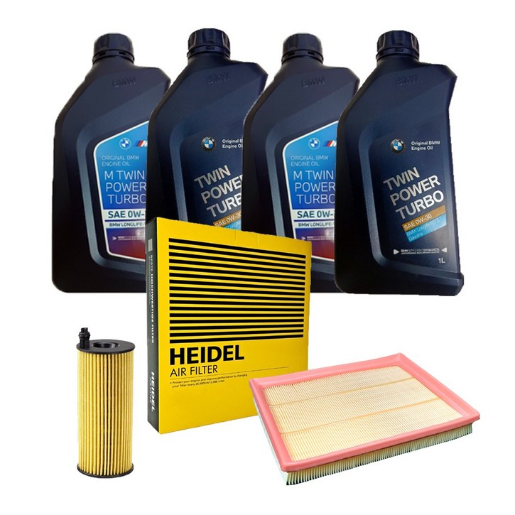 BMW 1시리즈 F40 120I B46 순정 엔진오일 세트