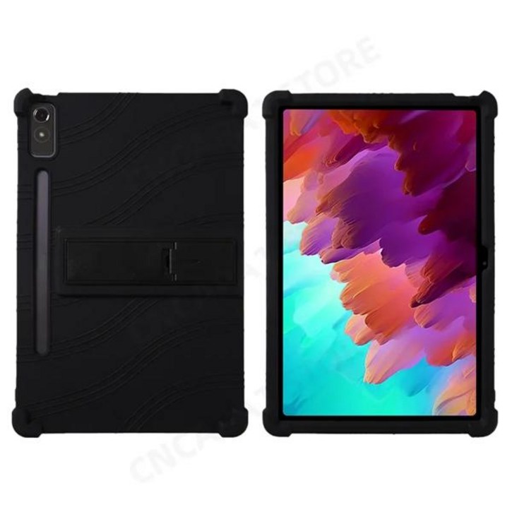 레노버 아이디어 탭 프로 TB373FU 케이스 P12 TB370FU 충격 방지 Funda Xiaoxin Pad Pro 12.7 Coque TB375FC TB371FC 용 소프트 실