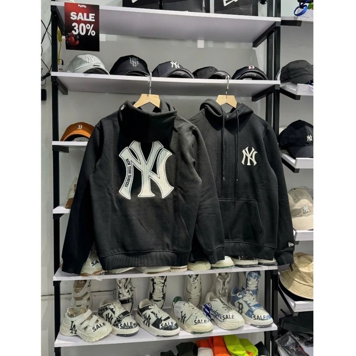 뉴에라 MLB 엠브로이더 후드 티셔츠 2종