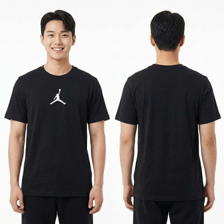 나이키 조던 점프맨 드라이핏 반팔티 기능성티셔츠 블랙