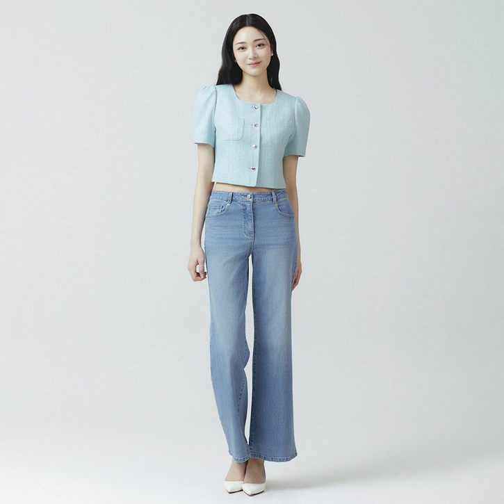 24 SS 와이드 데님팬츠 ITO4ZDP710 459919