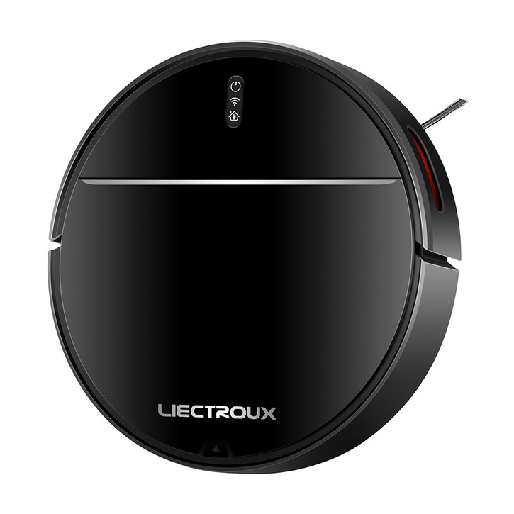 로봇청소기 Liectroux M7S PRO ,스마트 매핑, 메모리, WiFi 앱, 음성 제어, 4000Pa 흡입, 건식 및 습식 물걸레질, 반려동물 털에 적합, 한개옵션0