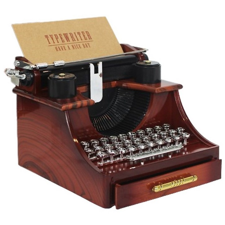 허니잼 태엽 타이핑 오르골 엘리제를 위하여 베토벤 수동 오르골 인테리어 장식 소품