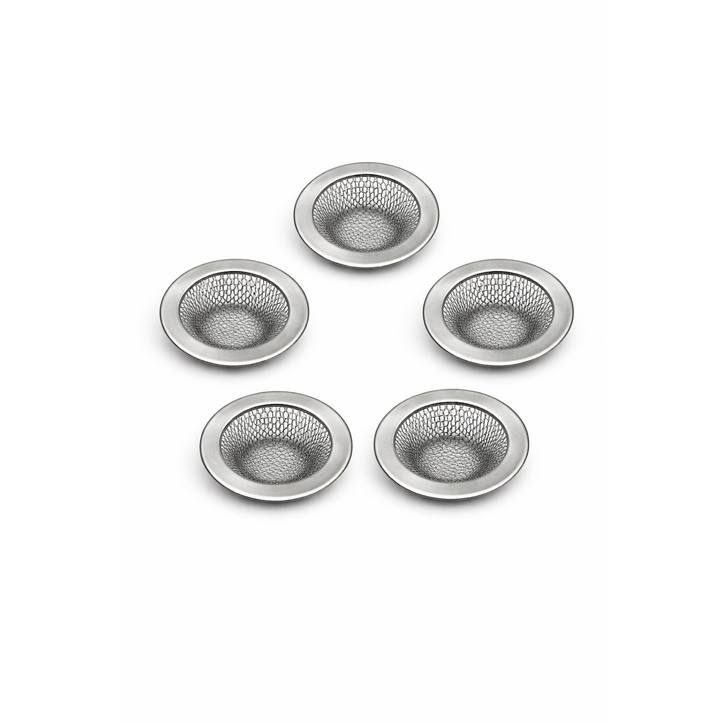 싱크대 거름망 스텐 5cm 배수구망 음식물 걸름망 세면대 원형 거름망