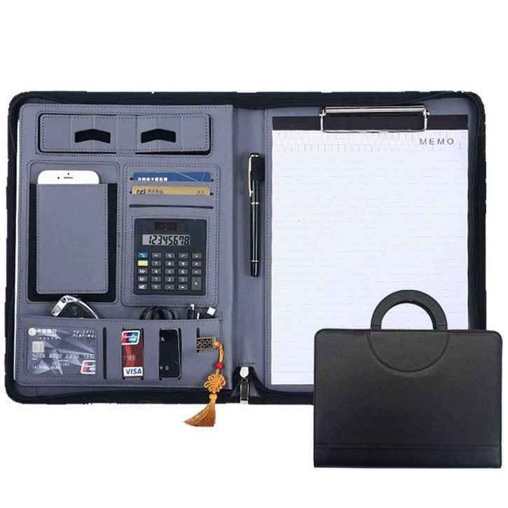 전자 다이어리 무선 충전 업무용 비즈니스 출장 보험 공인중개사 A4