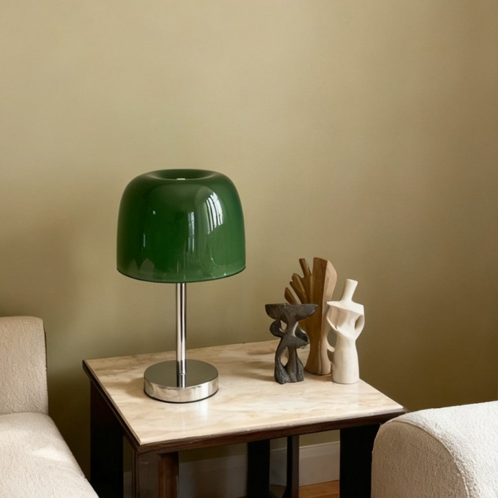 에이무드 머쉬룸 미드센츄리 스탠드 조명, 딥 그린