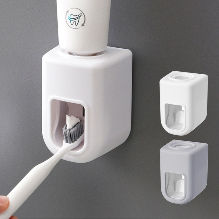 감성픽 눌러 짜지 않는 치약 짜개 디스펜서