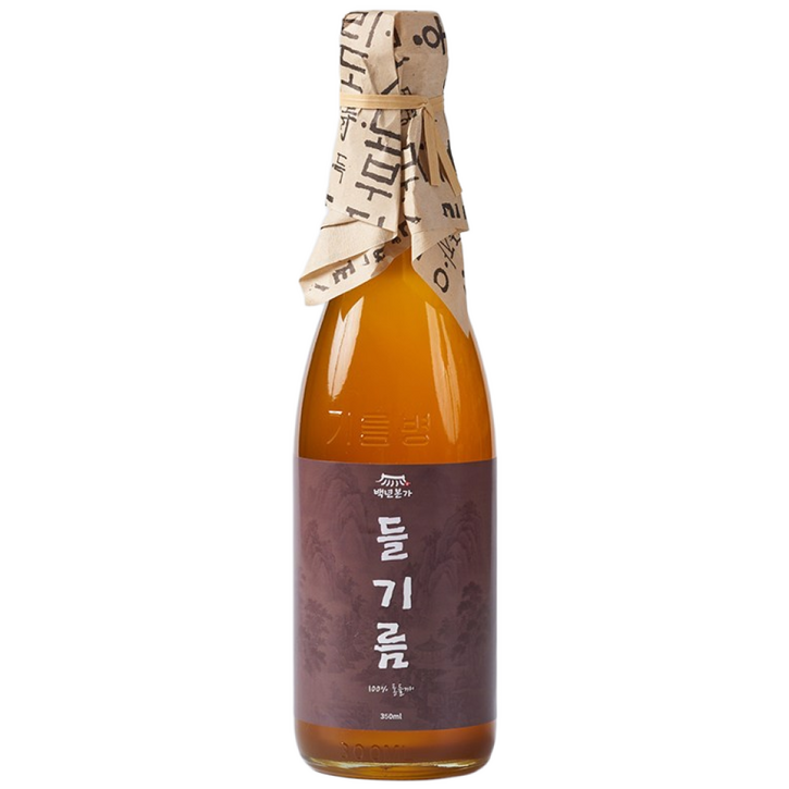 백년본가 저온압착 고소한 통 들깨 옛날 방앗간 들기름