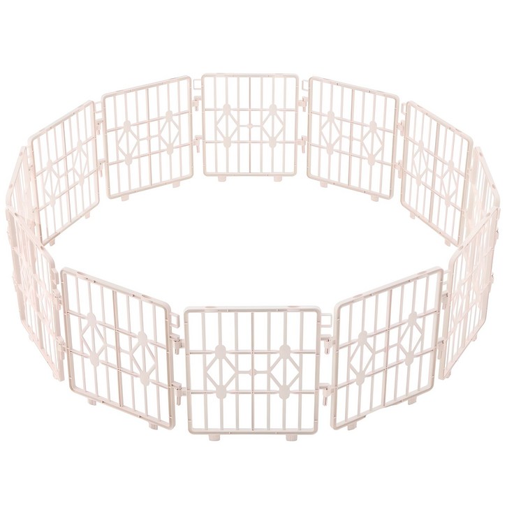 탐사 반려동물 분리형 울타리 펜스 12pcs