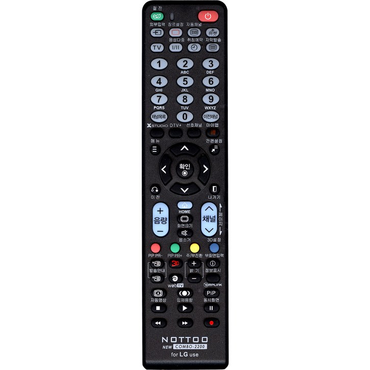 NOTTOO LG 리모컨 COMBO2200