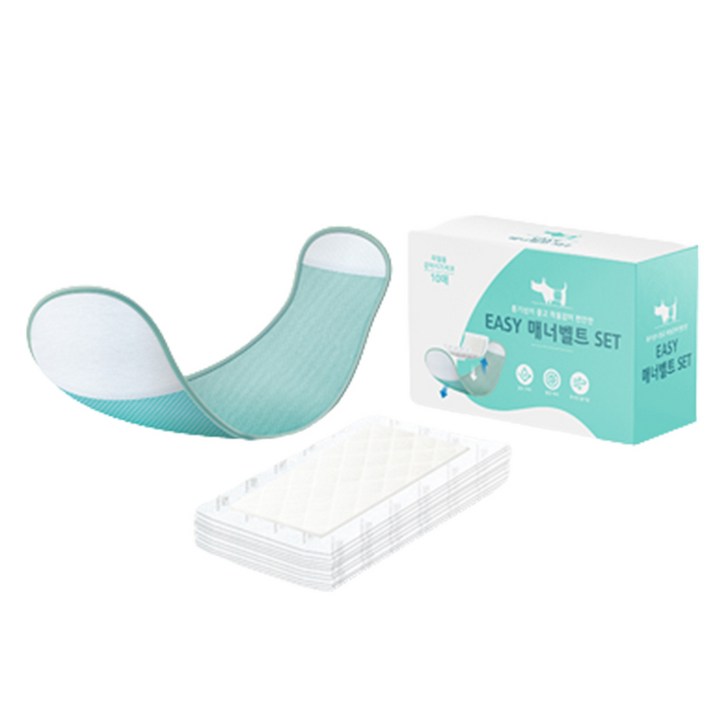 유즈펫 강아지 이지 매너벨트  리필용 강아지 기저귀 10p