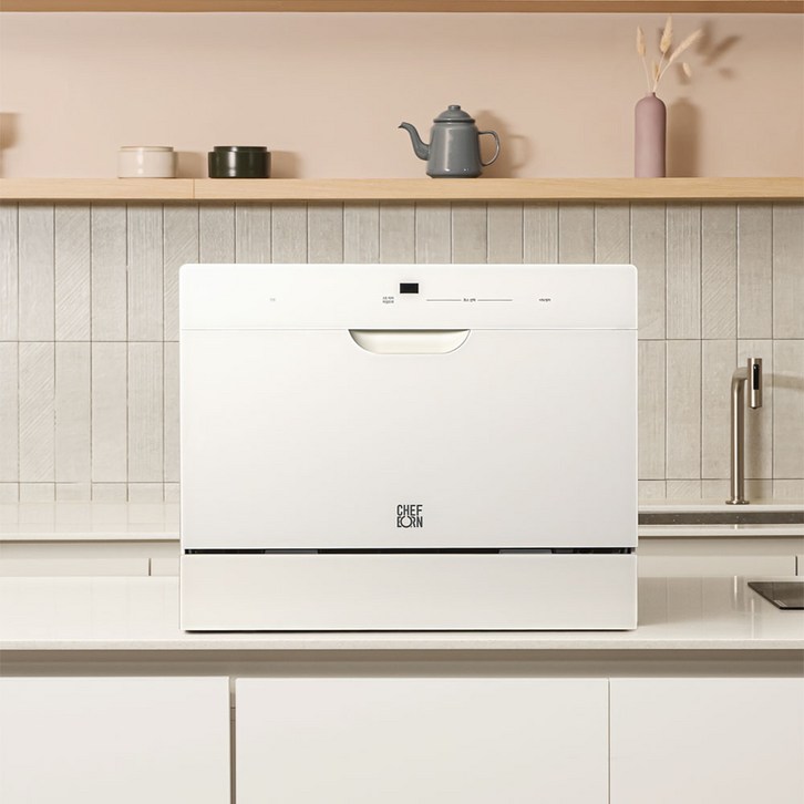 쉐프본 워시폴8화이트라벨 무설치 식기세척기