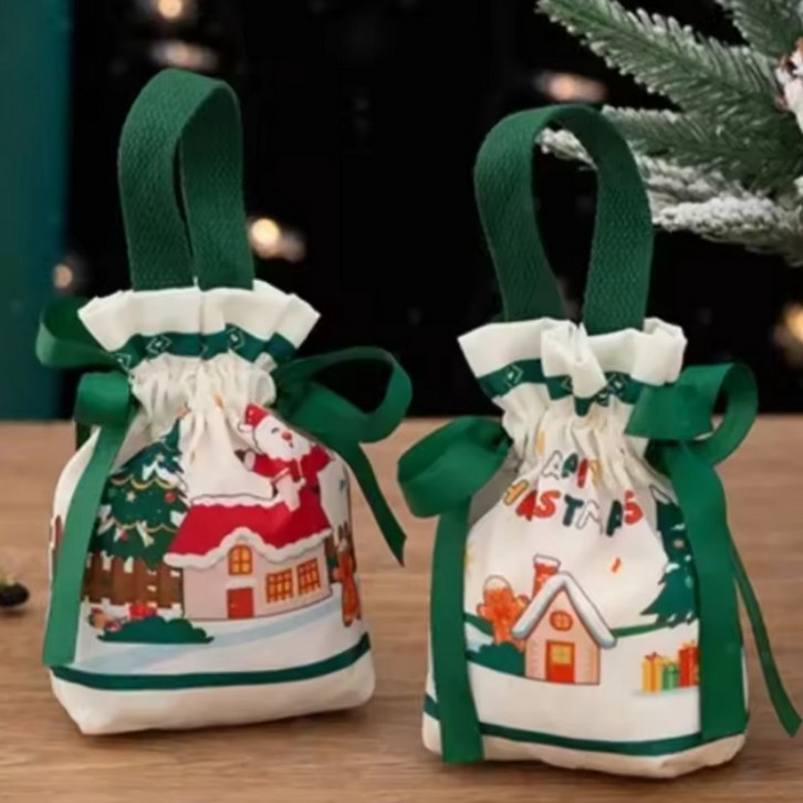 나성 크리스마스 소원주머니 미니가방 복조리가방