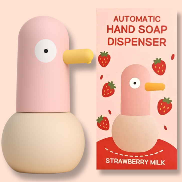 귀여운 핸드워시 자동 손세정기 졸리덕 2세대