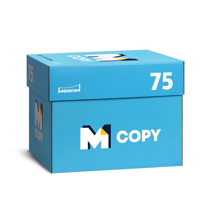 무림제지 M Copy 75g A4용지 에이포 복사용지 1박스 2500매, A4 - 쇼핑뉴스
