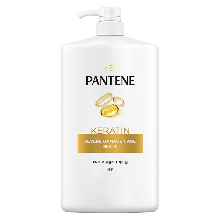 팬틴 극손상케어 샴푸, 1.8L, 1개