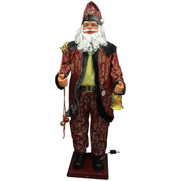 춤추는산타 할아버지 인형 입구 장식 춤추는산타인형 산타 대형