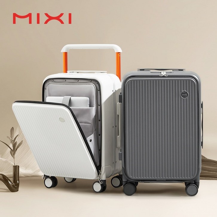 MIXI 2023 20인치 24인치캐리어 여행용 전면오픈 노트북 캐리어