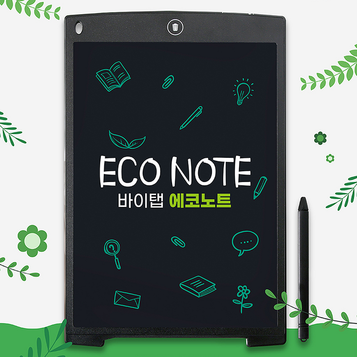 바이탭 친환경 에코 노트  전자 노트 12인치 터치펜 포함