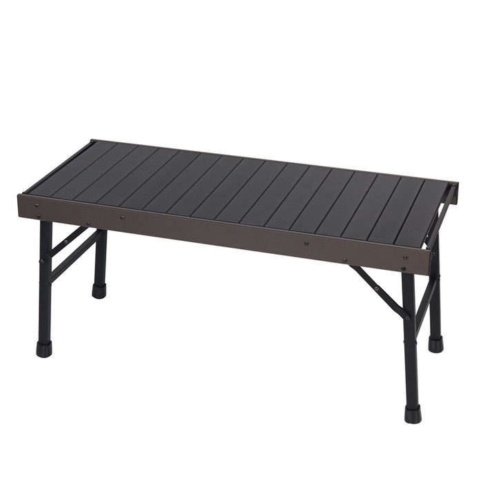 SUNYE 야영 테이블 IGT 테이블 야외 테이블, 블랙 접이식 테, 16개 개별 유닛 테이블, 자유 조합, 알루미늄 경량 휴대용, 야외 여행, 피크닉, 캠핑, 수납 가방 포함, 검은색