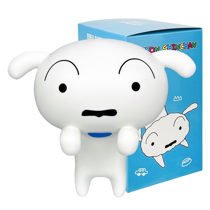 벨르아망 짱구 라이선스 네비게이션 모니터 걸이형 차량용 방향제 흰둥이 본품